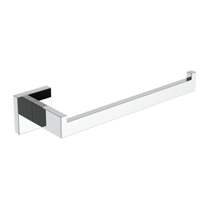 Wall mounted stainless steel chrome bathroom hand towel holder