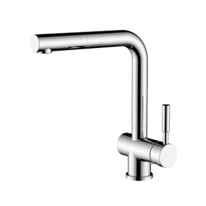 SS Chrome Pull Out Kitchen Faucet